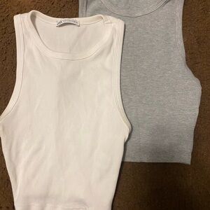 Zara cropped tank bundle